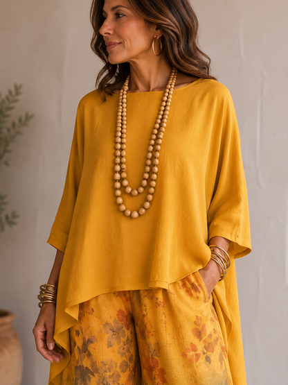 Conjunto Fiorella- Elegancia sin renunciar a la comodidad.
