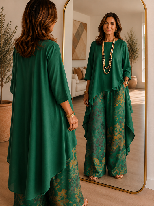 Conjunto Fiorella- Elegancia sin renunciar a la comodidad.