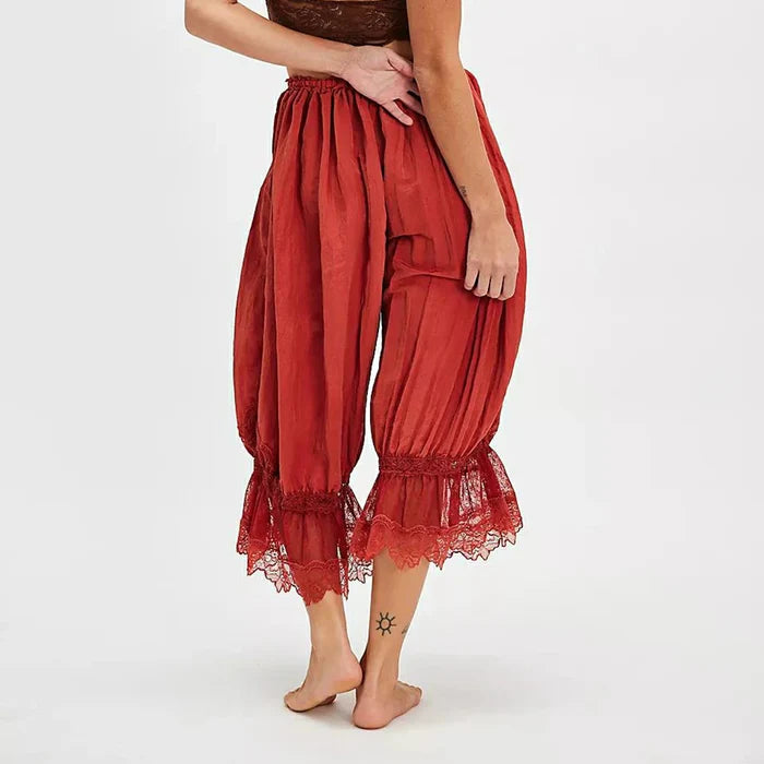 Pantalón bombacho DELFINA, tipo aladino. Tendencia 2026