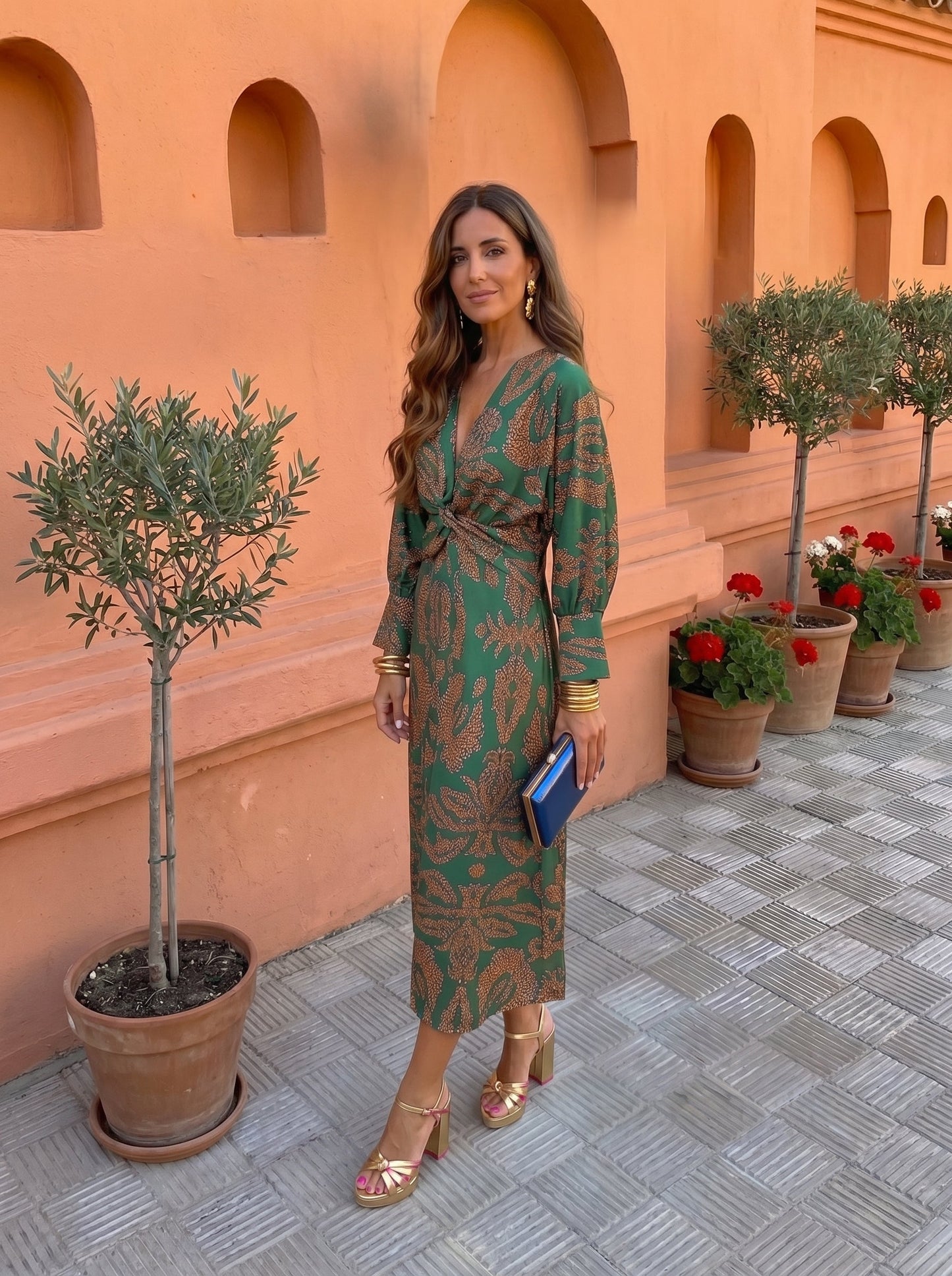 Vestido SOFÍA con estampado.