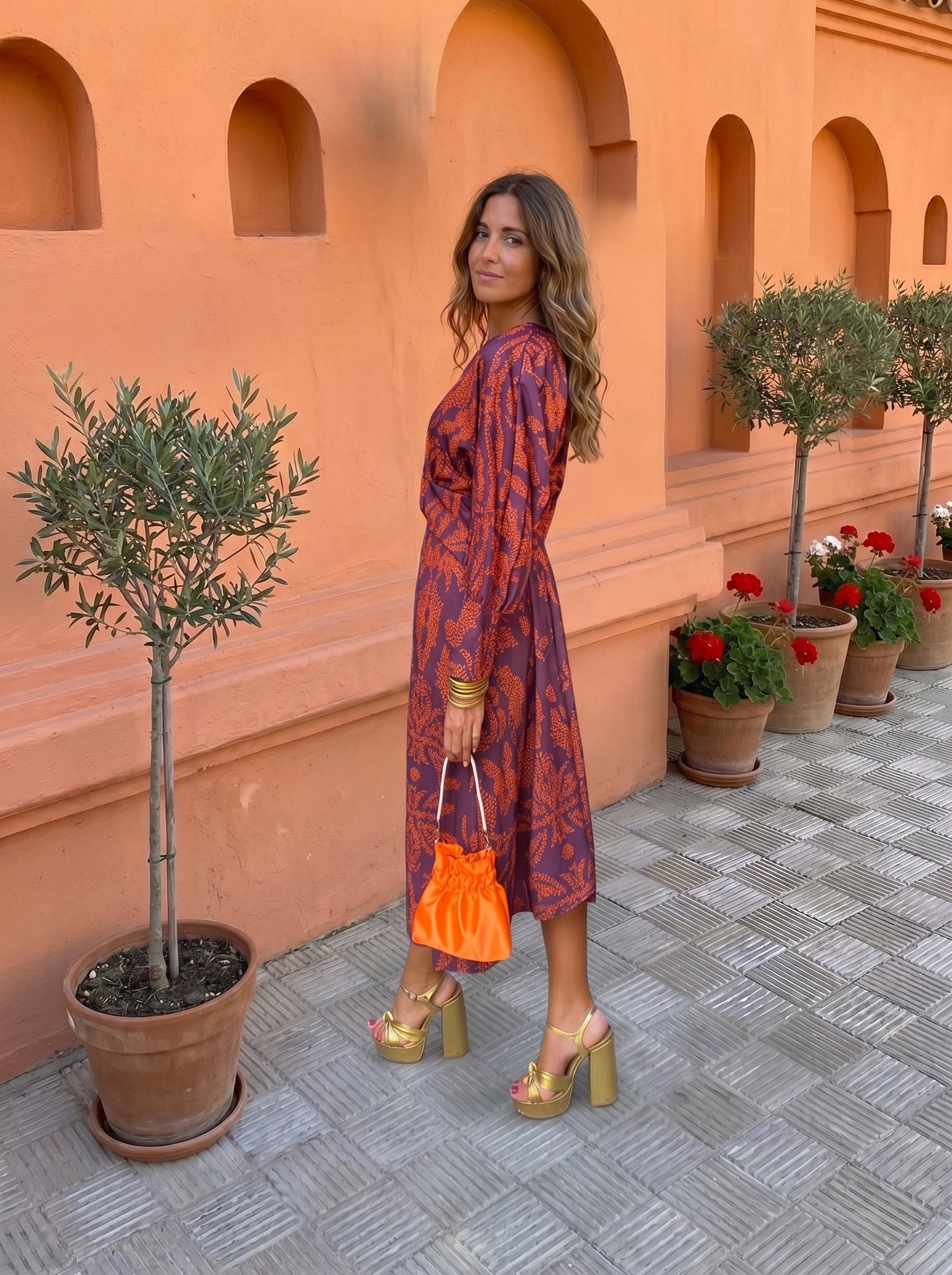 Vestido SOFÍA con estampado.