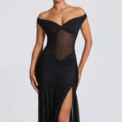 Vestido YESSICA, largo de fiesta.