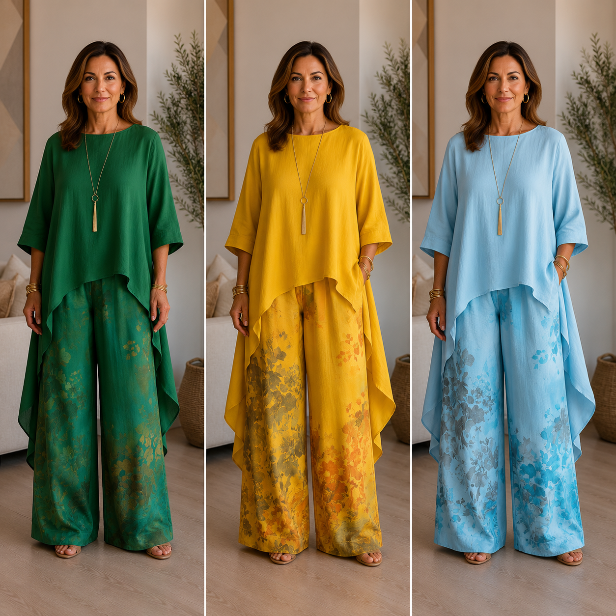 Conjunto Fiorella- Elegancia sin renunciar a la comodidad.