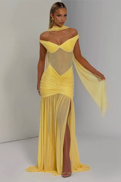 Vestido YESSICA, largo de fiesta.