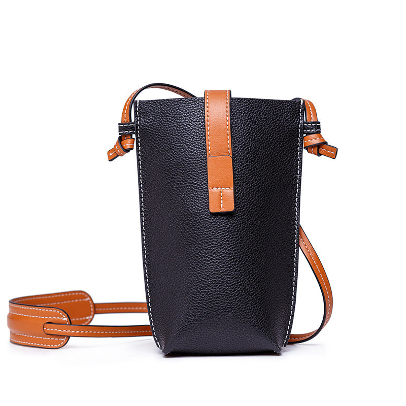 Minibolso LILI de piel de moda para teléfono móvil para mujer