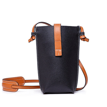 Minibolso LILI de piel de moda para teléfono móvil para mujer