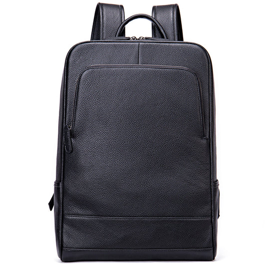 Mochila LION de negocios para hombre de piel de vacuno auténtica