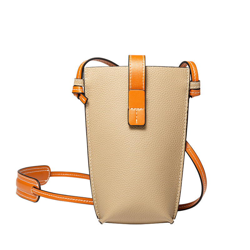 Minibolso LILI de piel de moda para teléfono móvil para mujer