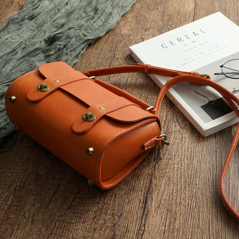 Bolsos GREYS de piel curtida vegetal para mujer