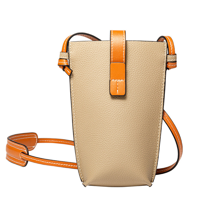 Minibolso LILI de piel de moda para teléfono móvil para mujer