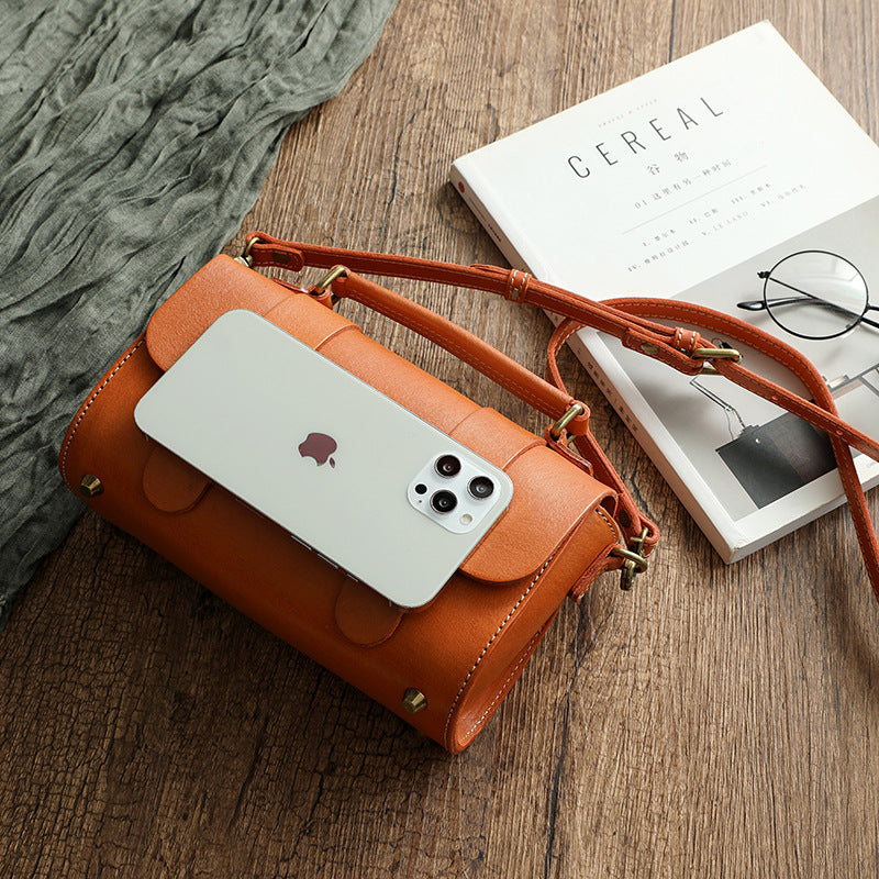 Bolsos GREYS de piel curtida vegetal para mujer