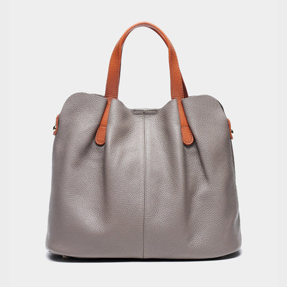 Bolsos de mano CLARI de piel de vaca para mujer