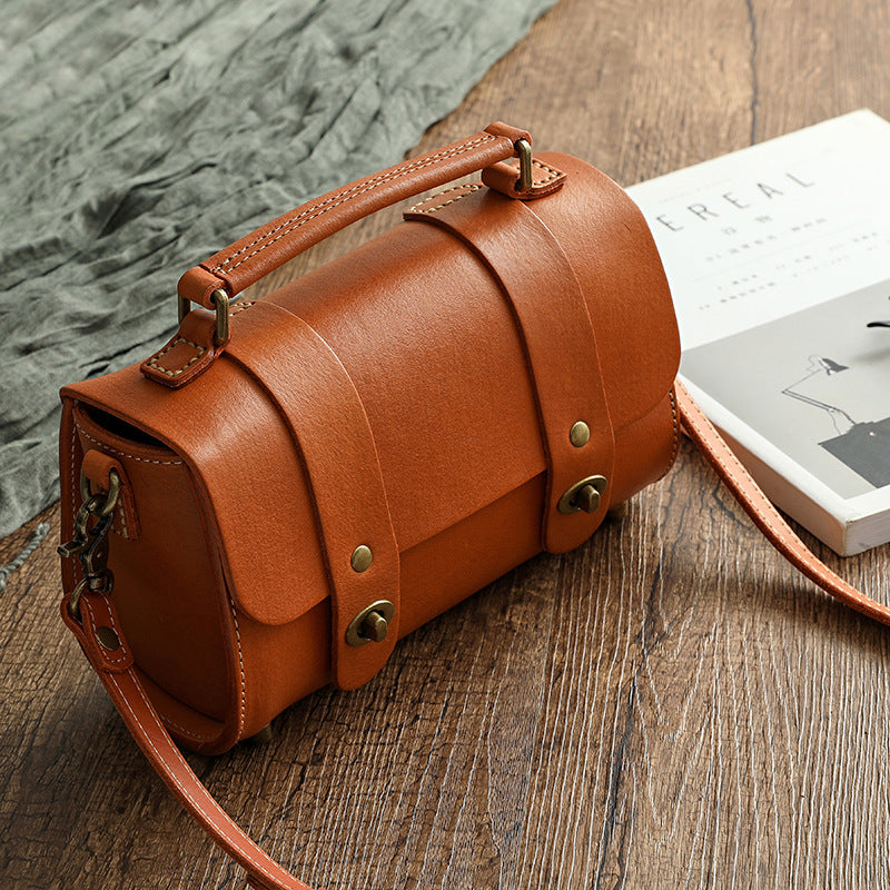 Bolsos GREYS de piel curtida vegetal para mujer
