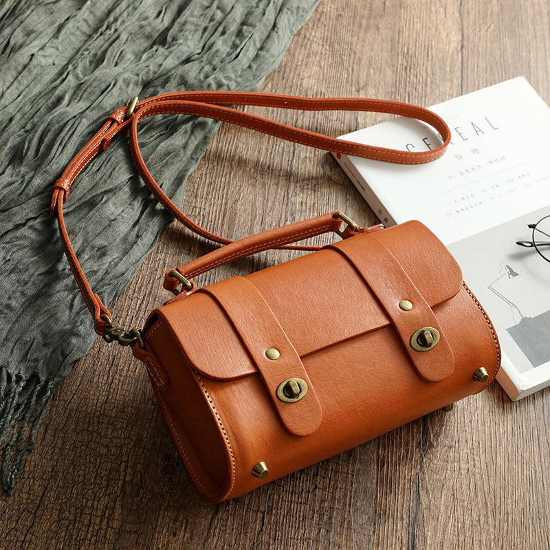 Bolsos GREYS de piel curtida vegetal para mujer