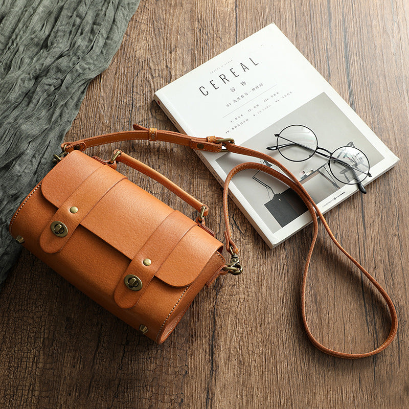 Bolsos GREYS de piel curtida vegetal para mujer