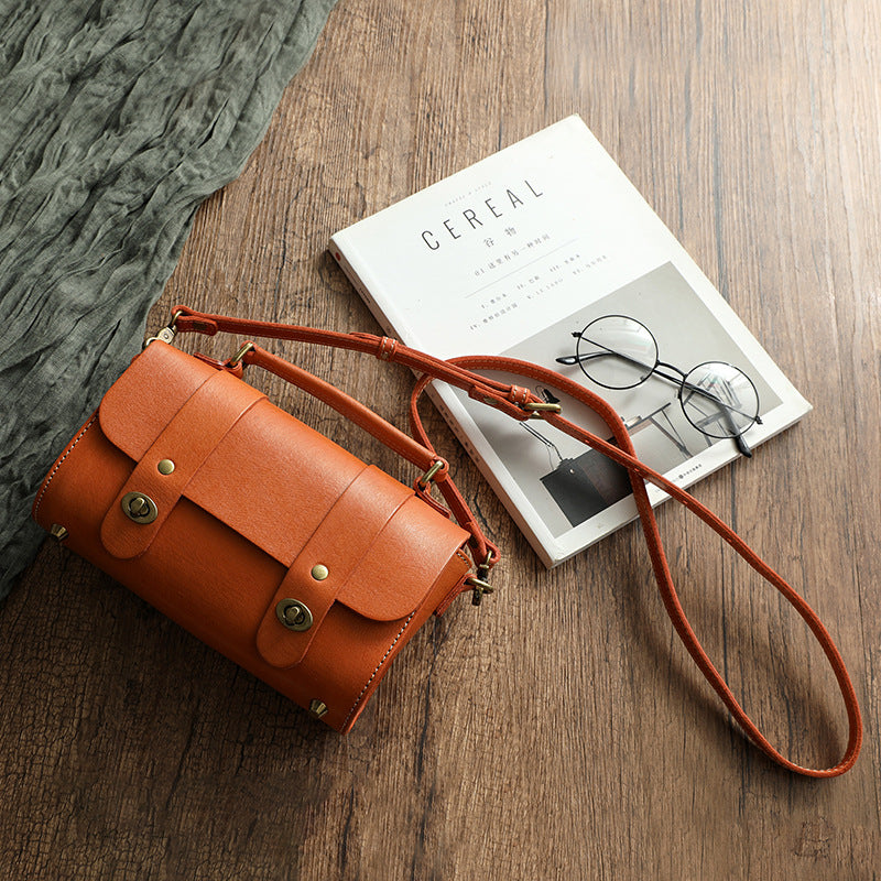 Bolsos GREYS de piel curtida vegetal para mujer