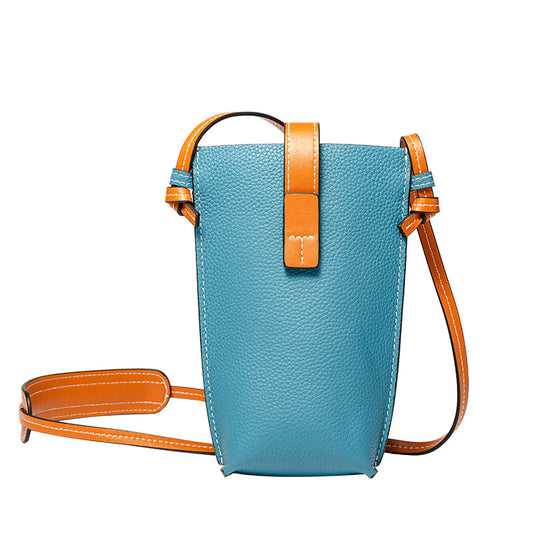 Minibolso LILI de piel de moda para teléfono móvil para mujer