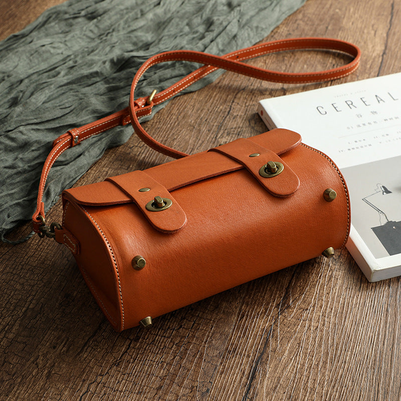 Bolsos GREYS de piel curtida vegetal para mujer