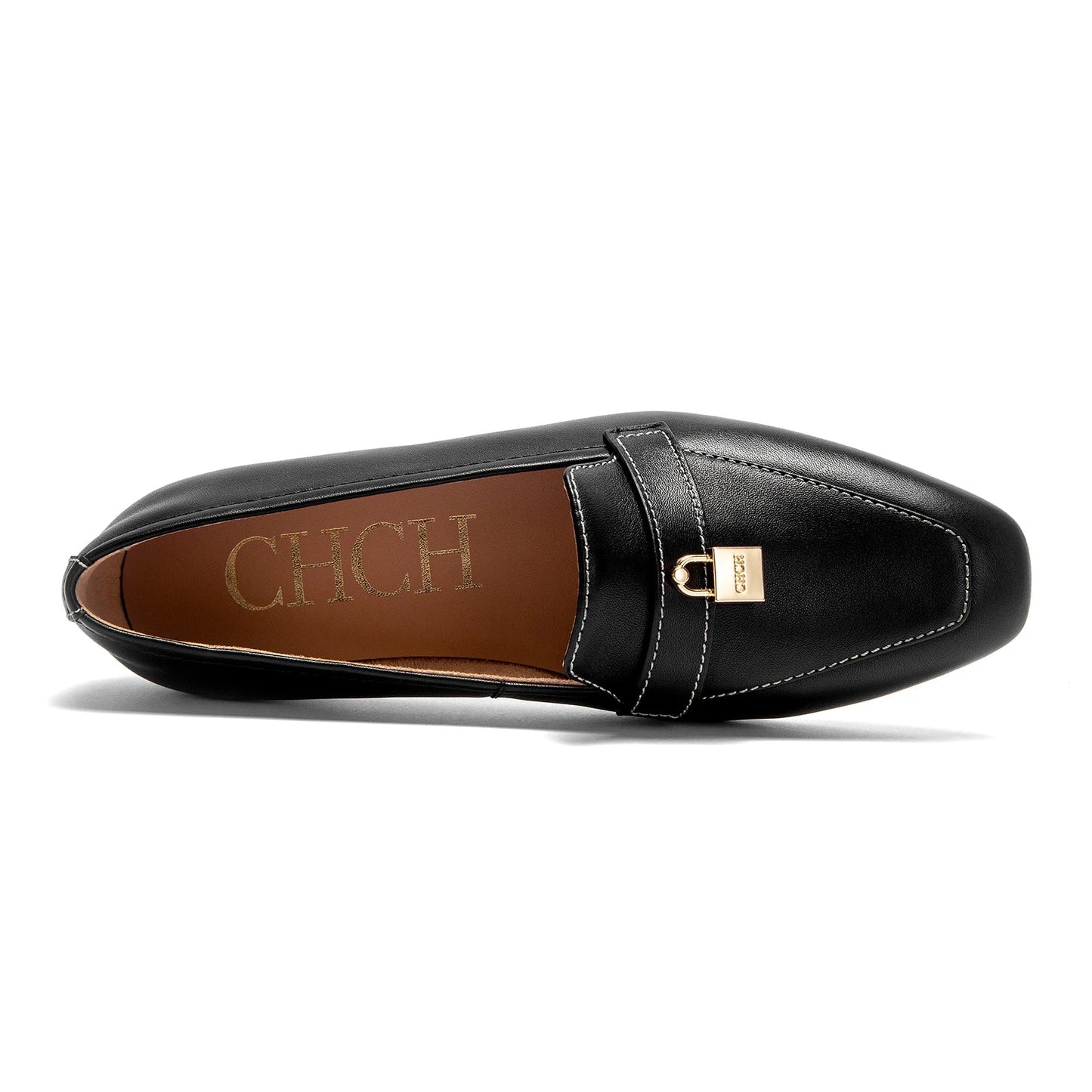 Mocasines KILA de cuero para mujer.