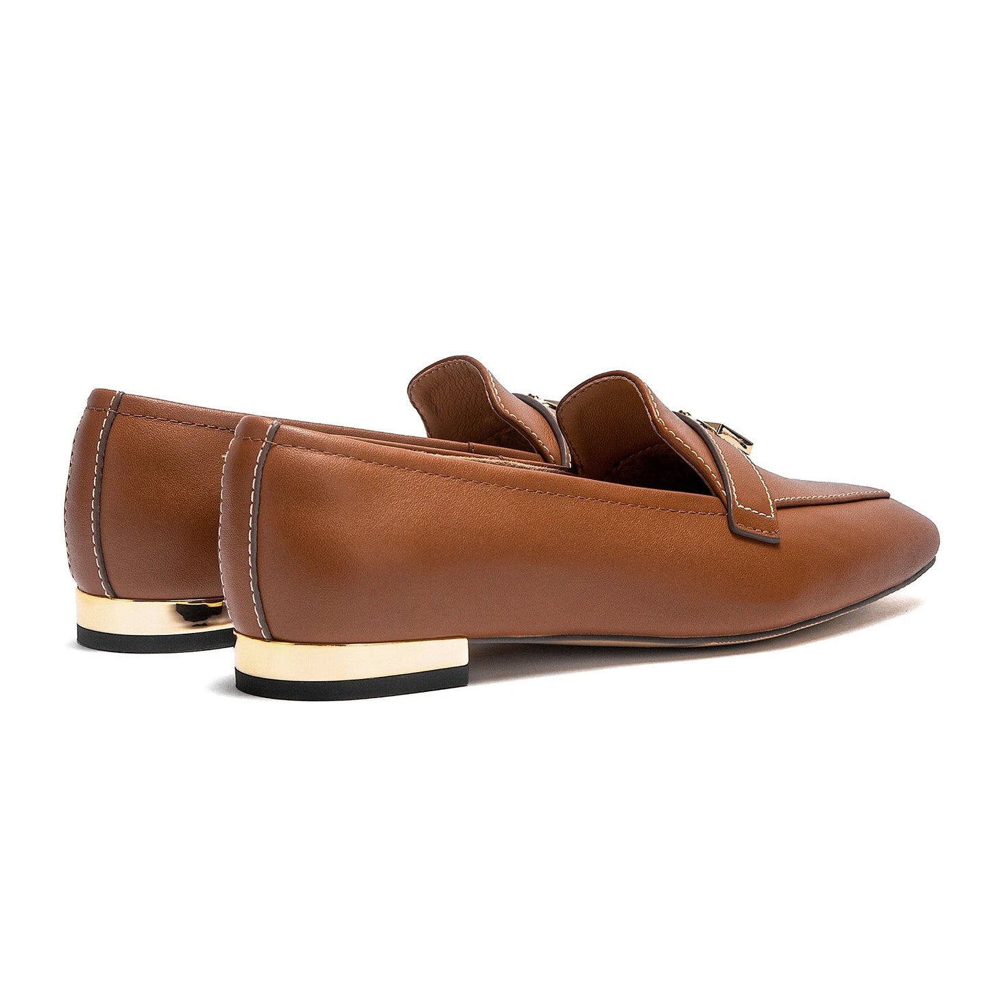 Mocasines KILA de cuero para mujer.