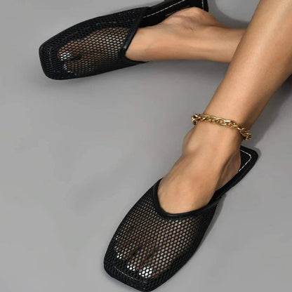 Sandalias DINA tipo mules de playa para mujer.