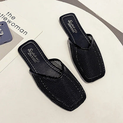 Sandalias DINA tipo mules de playa para mujer.