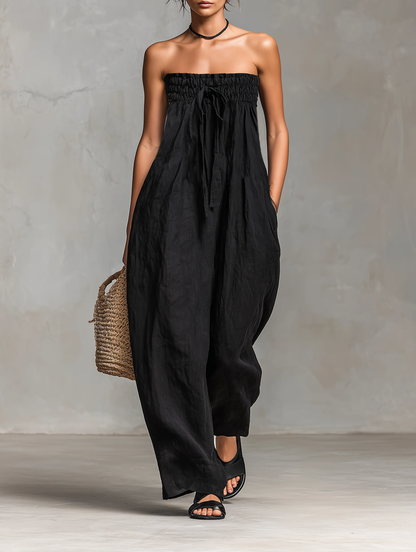 NAIARA™ | Elegante mono sin tirantes