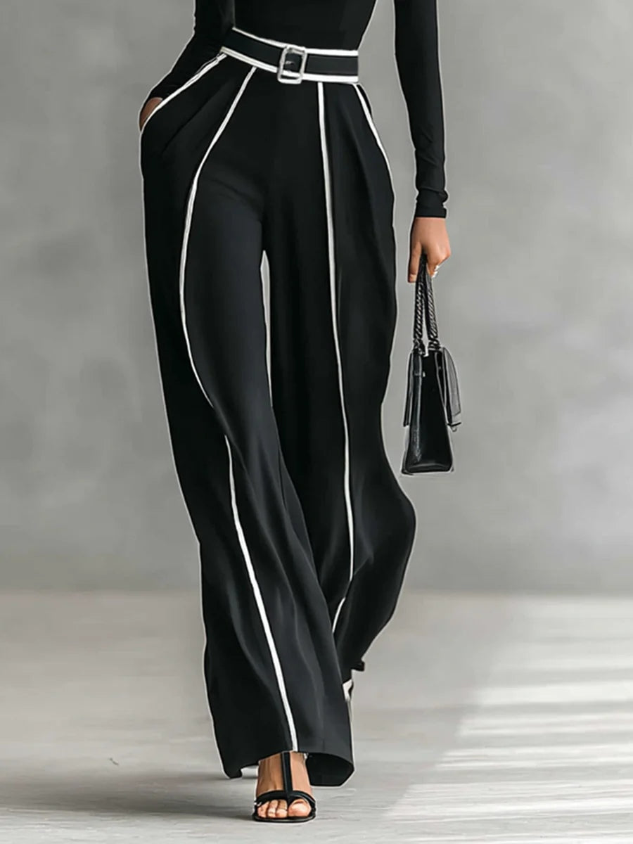 VANESSA™ | Elegante conjunto con detalles contrastantes