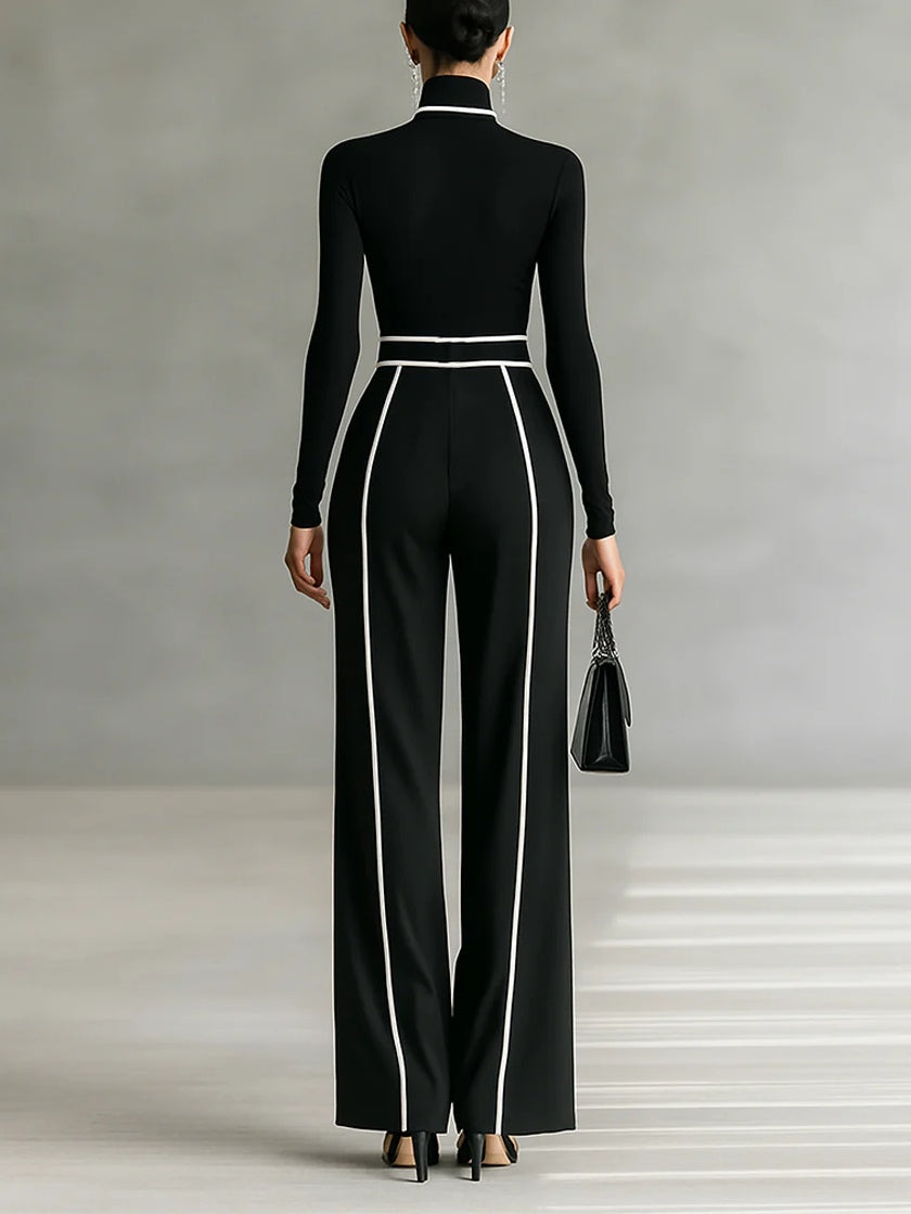 VANESSA™ | Elegante conjunto con detalles contrastantes