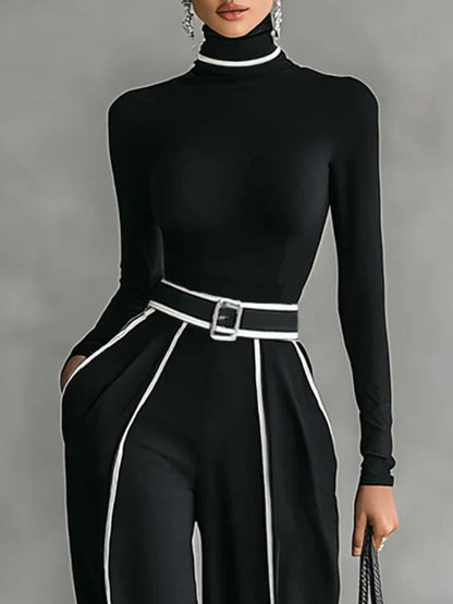 VANESSA™ | Elegante conjunto con detalles contrastantes