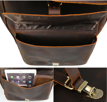 Mochila DOHA de viaje vintage grande de 17"