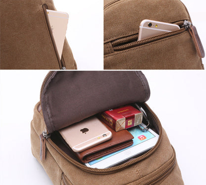 Mochila JULIA informal de lona para uso diario, para mujer y hombre.