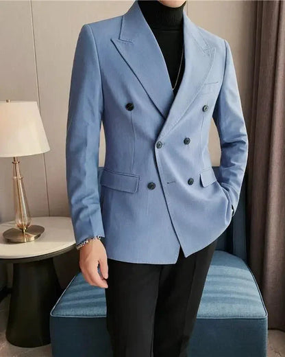 Blazer LION de estilo clásico para hombre en elegante chaqueta de traje.