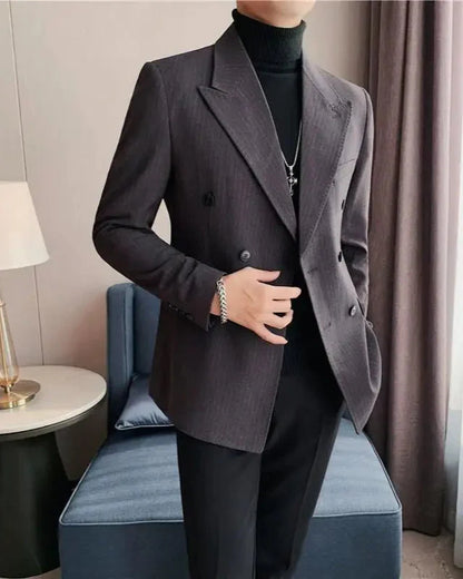 Blazer LION de estilo clásico para hombre en elegante chaqueta de traje.