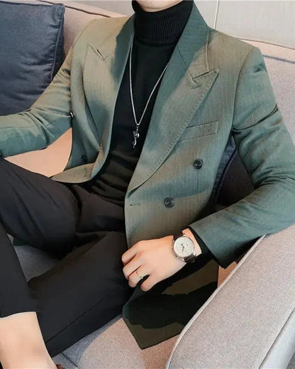 Blazer LION de estilo clásico para hombre en elegante chaqueta de traje.