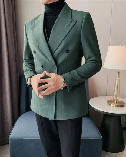 Blazer LION de estilo clásico para hombre en elegante chaqueta de traje.