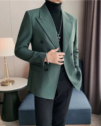 Blazer LION de estilo clásico para hombre en elegante chaqueta de traje.