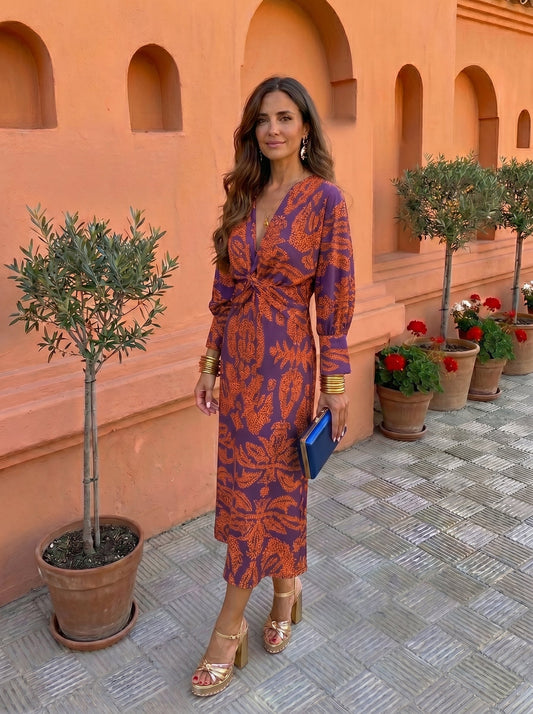 Vestido SOFÍA con estampado.