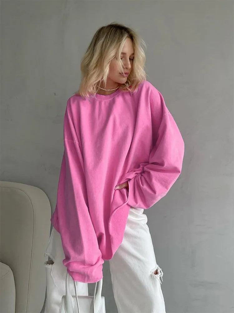 Camiseta BARBY CHIC rosa, manga larga, 2026.