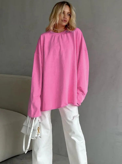 Camiseta BARBY CHIC rosa, manga larga, 2026.