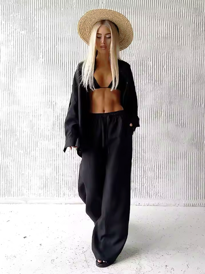Conjunto MARISA mujer, de lino, verano 2026.