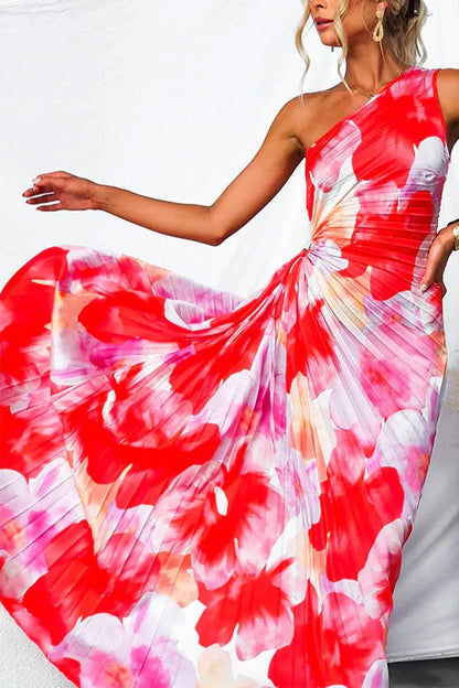 Vestido DONATELLA, largo y floral.