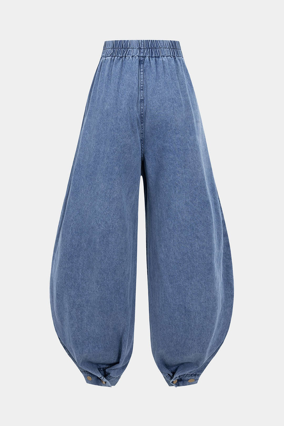 Vaqueros TRINIDAD palazzo denim altos.