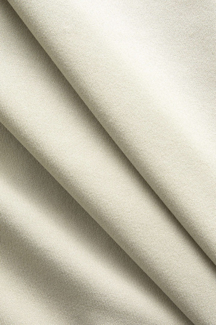 Vestido midi AURA asimétrico con paneles de encaje