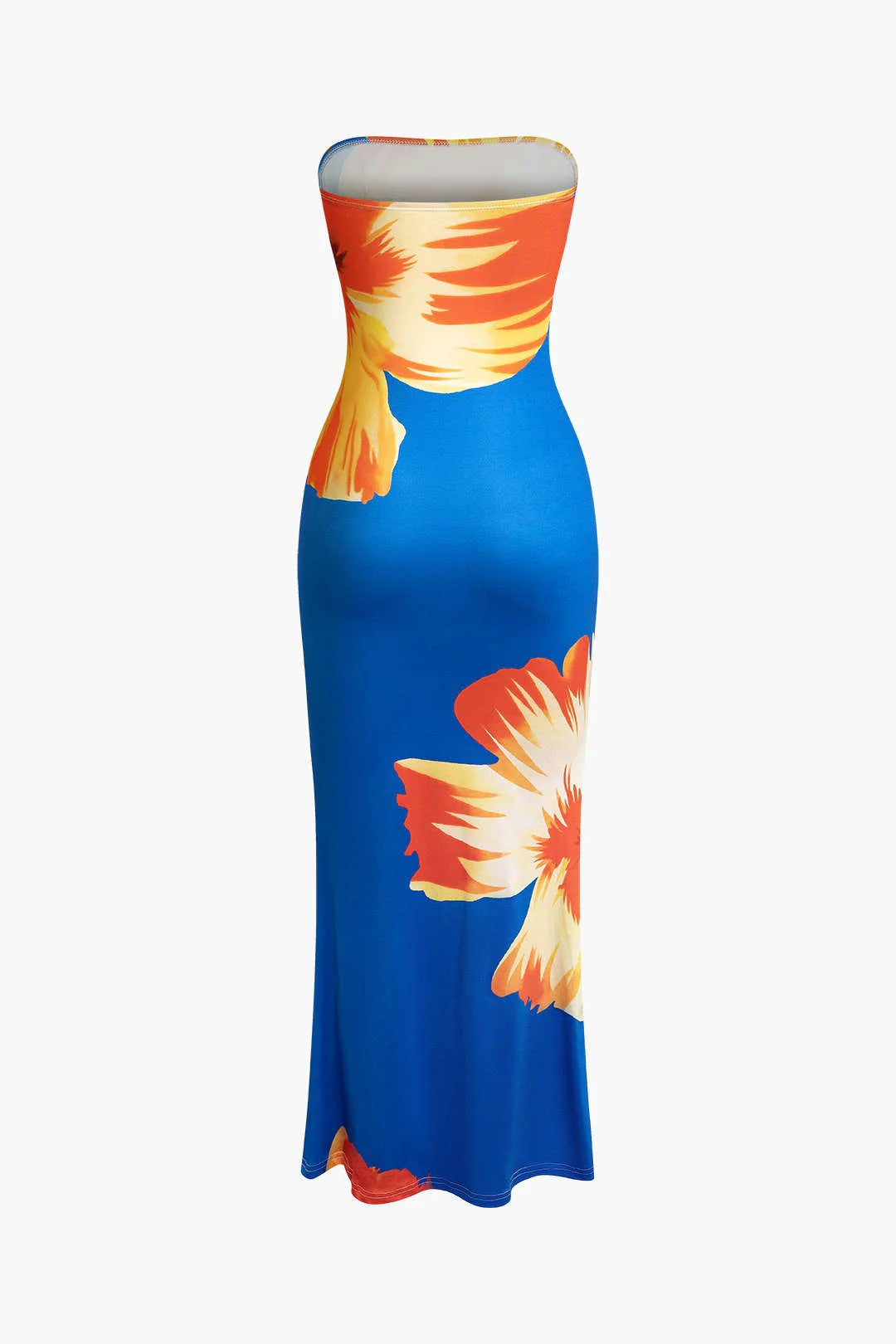 Vestido midi SOLARA, de verano y floral.