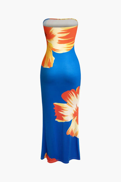 Vestido midi SOLARA, de verano y floral.