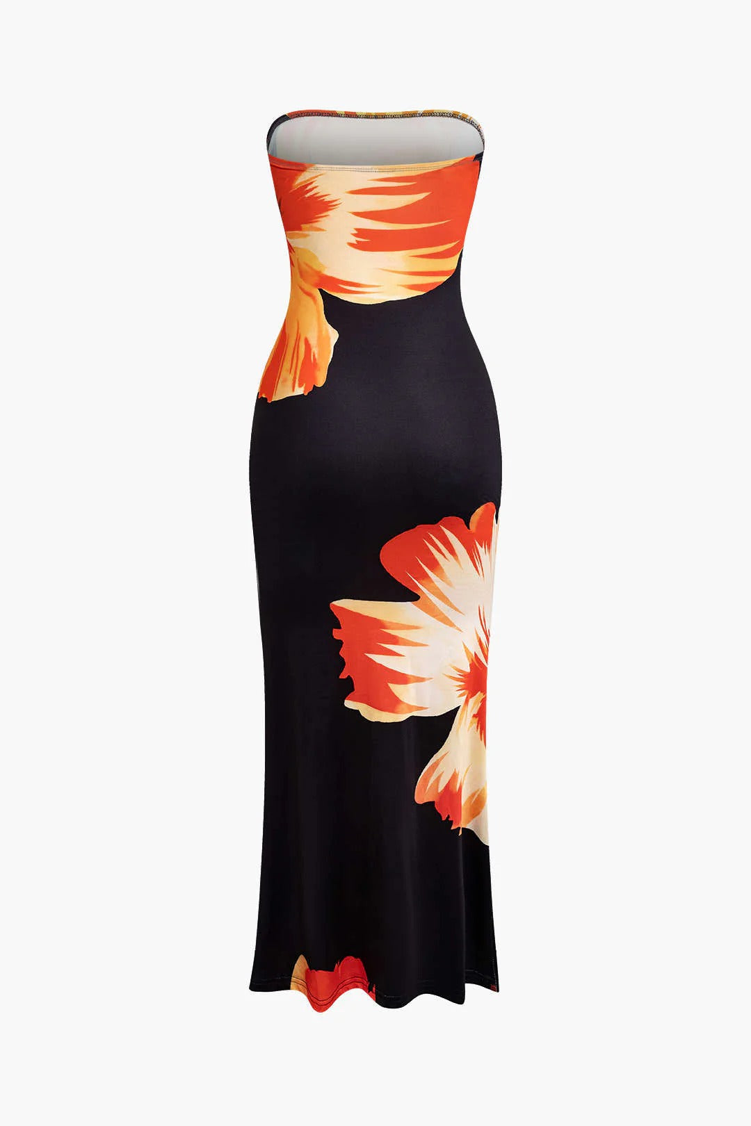 Vestido midi SOLARA, de verano y floral.