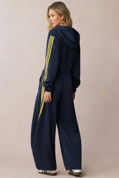 Pantalones TRACK oversize de barril con cordones.