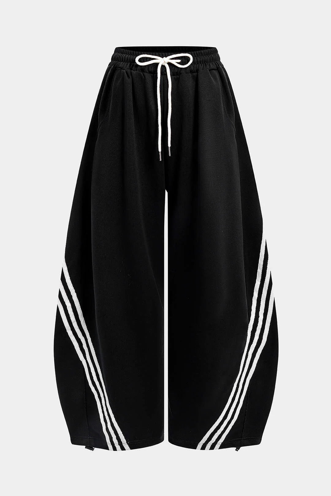 Pantalones TRACK oversize de barril con cordones.