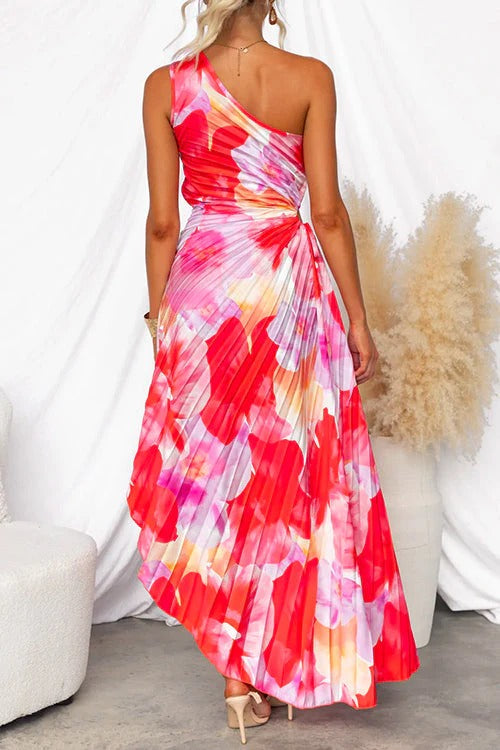 Vestido DONATELLA, largo y floral.